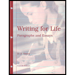 Writing for Life CUSTOM< (Looseleaf)