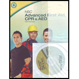 NSC Advanced First Aid CPR and AED   With DVD 11 Edition, by National Safety Council - ISBN 9780879123079