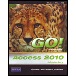 Go With Microsoft Access 2010, Introductory   Student Vid