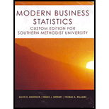 Modern Business Statistics  With CD (Custom)