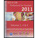 ICD-9-CM Pro. for Hospitals, '11, Volumes 1, 2 and 3 -  Mag Mutual, Spiral