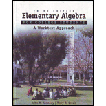 Elementary Algebra, Third Edition, Custom Publication