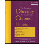 Complete Directory for People With Chronic Illness 2001/02