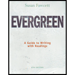 Evergreen  A Guide to Writing with Readings   With Access (Looseleaf)