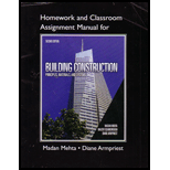 Building Construction Homework Assignments