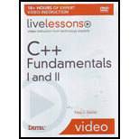 C++ Fundamentals I and II Dvd (Software)