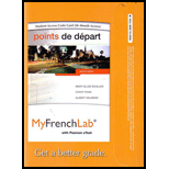 Points De Depart   MyFrenchLab 24m. Access