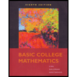 Basic College Mathematics - With CD and Student Soln -  Margaret L. Lial, Paperback