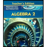 Algebra 2 (Teacher Edition)