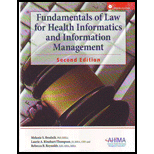 Fundamentals of Law for Health Informatics and Information Managment   With CD