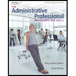 Administrative Professional Procedures and Skills With Access (Canada)