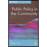 Public Policy in the Community