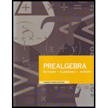 Prealgebra   Cerro Coso Ed. (Custom)