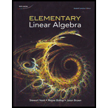 Elementary Linear Algebra (Canadian)