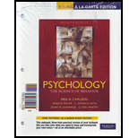 Psychology  The Science of Behavior (Loose)   With Access