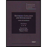 Securities Litigation and Enforcement, Cases and Materials