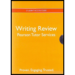 Writing Review Pearson Tutor...-Access - Pearson Education