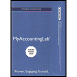 MyAccountingLab With E Text   Access Card