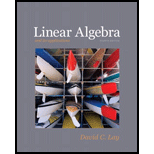 Linear Algebra and Its Application  Package