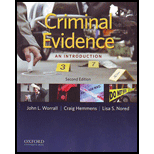 Criminal Evidence  Introduction