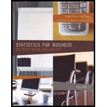 Statistics for Business Volume 1 (Custom)