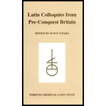 Latin Colloquies from Pre Conquest Britain