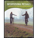 Interpersonal Messages   With Access