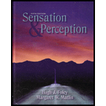 Sensation and Perception   With Access