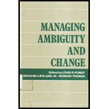 Managing Ambiguity and Change