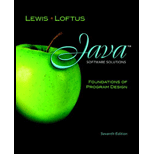 Java Software Solutions   With Access