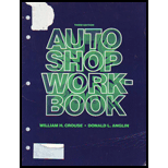 Auto Shop Workbook