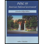 Posc 111 American National Gov. (Custom)