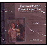 Tuwasiliane Kwa Kiswahili With Cd