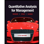 Quantitative Analysis for Management   With CD