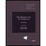 Modern Law of Contracts