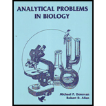 Analytical Problems in Biology (Custom)