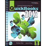 Computerize Accounting With Quickbooks 2012   With 2 CDs