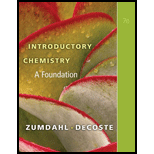 Intro. Chemistry Foundation   With Access