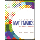 Survey of Mathematics With Application   With Access