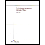 Institutes Handbook of Insurance Policies - Insurance Institutes