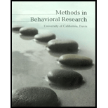 Methods in Behavioral Research (Custom)