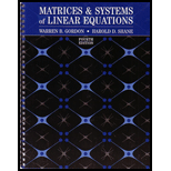 Matrices and System of Linear Equations (Custom)