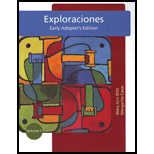 Exploraciones Early Adop. Edition Volume 1 (Custom)