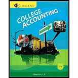 College Accounting, Chapters 1 9   Package