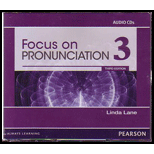 Focus on Pronunciation 3 Audio CD