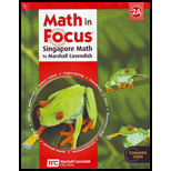 Math in Focus, 2A and 2B Package