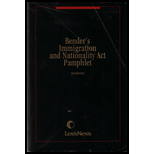 Benders Immigration and Nationality Act Pamphlet