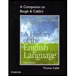 History of the English Language   Companion