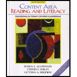 Content Area Reading and Literacy   With Access