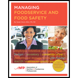 Managing Foodservice and Food Safety